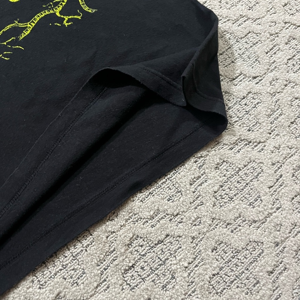🎸 '14 Alice In Chains Band Green Tree Root Veinage Neon Logo 2 Side Tour T Shirt - Picture 16 of 16